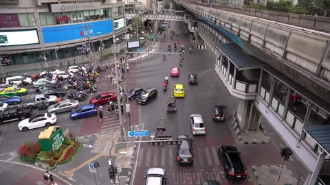 Bangkok Traffic Stock Footage 246937918