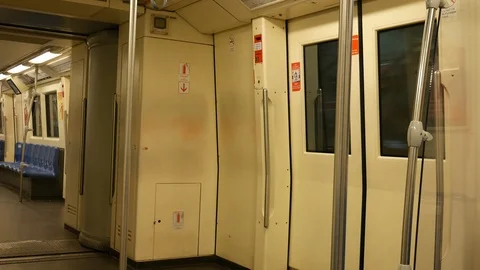 Bangkok's subway Stock Footage 105004811