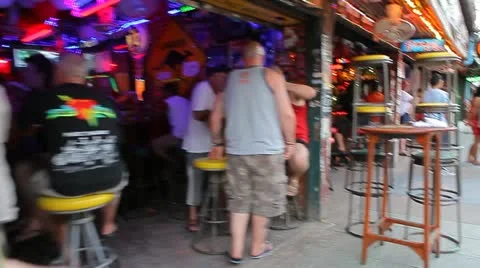 Bangla Road Phuket Stock Footage 11316015