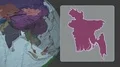 Bangladesh channeled. Administrative 4k or 4k+ Resolution