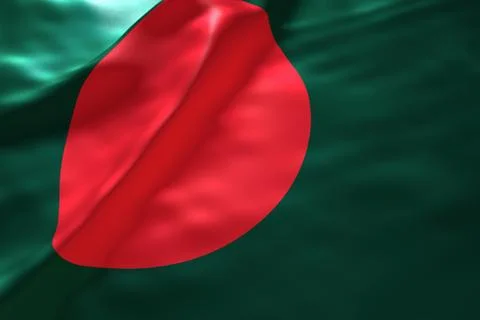 Bangladesh flag background Stock Illustration