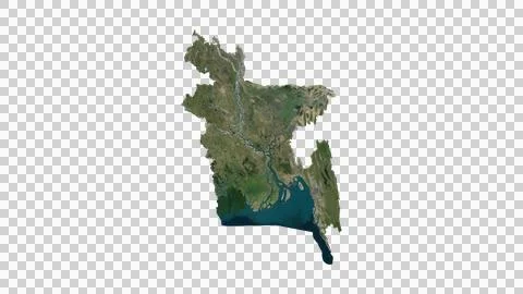 Bangladesh Map Stock Illustration