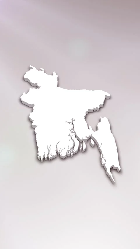 Bangladesh Map Intro Stock Footage 261659290