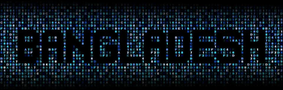 Bangladesh text on hex code illustration Stock-Illustration