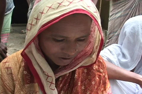 Bangladesh: Women's Small Loan program Stock Footage