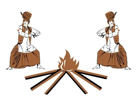 Bangra celebration Stock Illustration