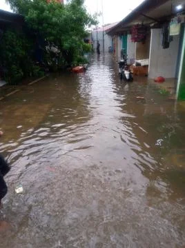 Banjir Foto stock