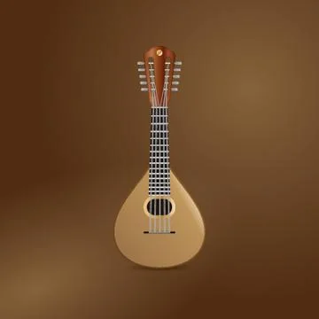 Banjo Stock Illustration