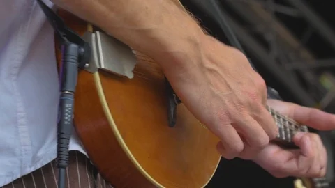 Banjo Playing 2 4k Stock Footage 92716404