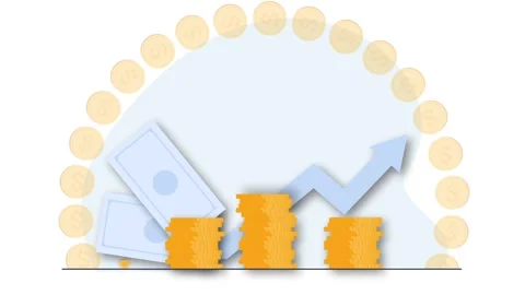 Bank animation Stock Footage 270148985