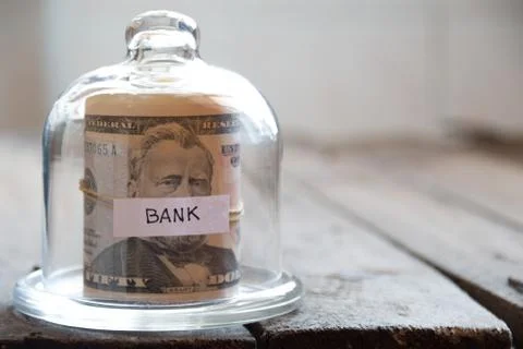 Bank background. Stock Photos