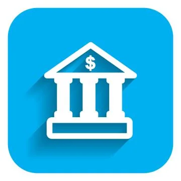 Bank building Stock Illustration