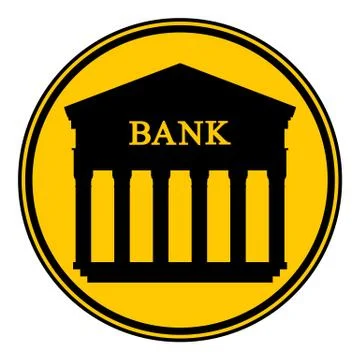 Bank button. Stock-Illustration