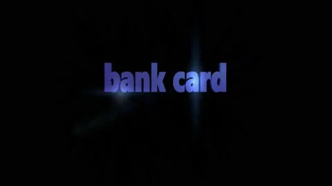 Bank card Stock Footage 192827261