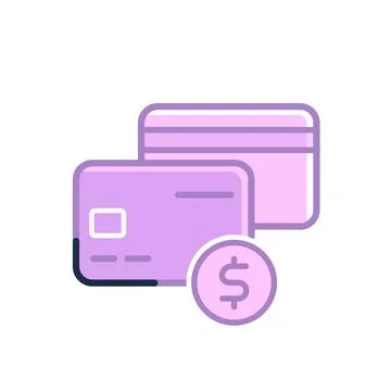 Bank card  Illustrazione stock