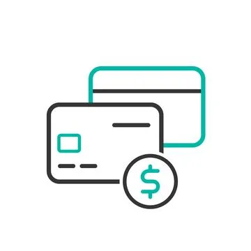 Bank card  Stock Illustration