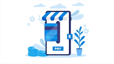 Bank Card Payment Stock Footage 232230808