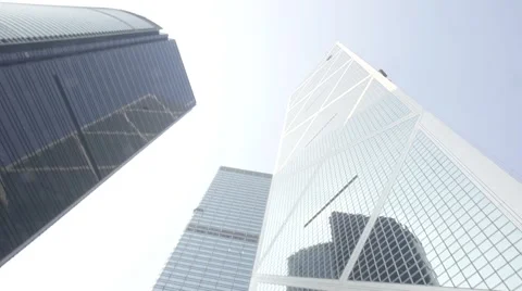 Bank of China Tower Stock Footage 42848860