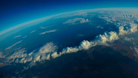 The Bank of clouds in the spread Video stock 97844730