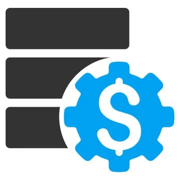Bank Database Options Icon イラスト素材