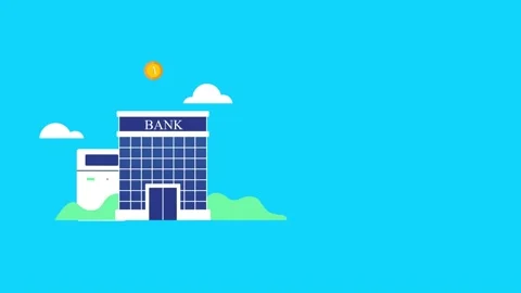 Bank Stock Footage 132917305