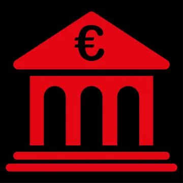 Bank icon Ilustración de archivo