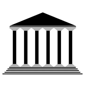 Bank icon Stock Illustration