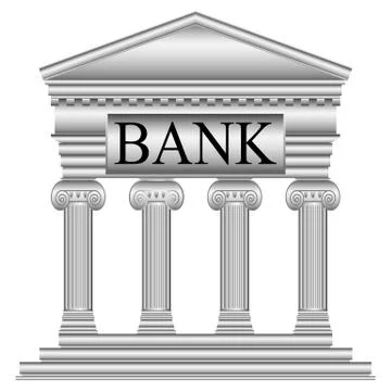 Bank icon Stock Illustration