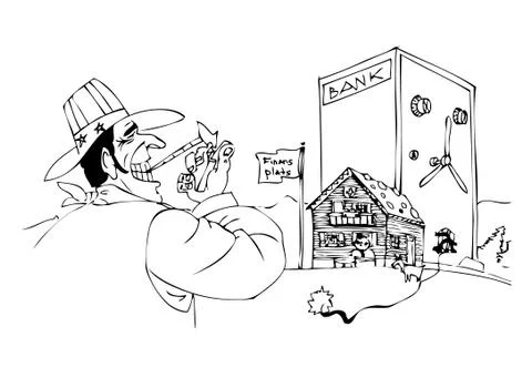 Bank Stock Illustration