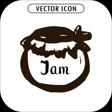 Bank jam icon. Stock Illustration
