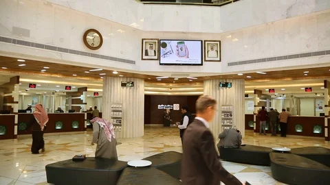 Bank In Kuwait 스톡 동영상 123011451