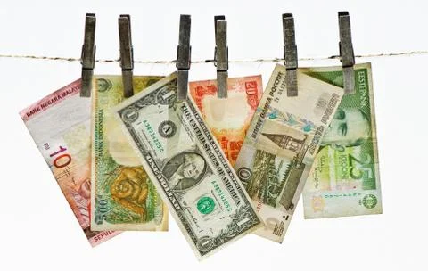 Bank notes Stock Photos