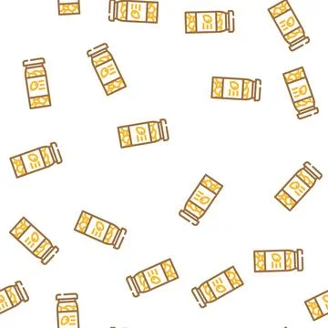 Bank olives vector seamless pattern Stock Illustration
