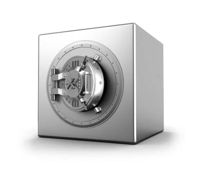 Bank safe Stock Illustration