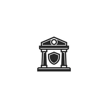 Bank safe line icon. linear style sign for mobile concept and web design. Out Stock Illustration