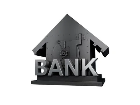 Bank safe. security concept Stock Illustration