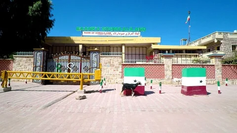 Bank of Somaliland  Stock Footage 90667380