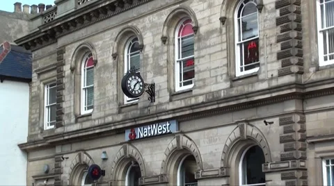 Bank uk Stock Footage 8762532