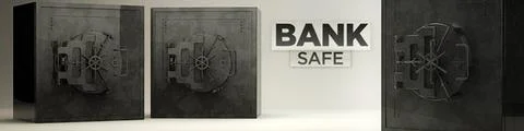 Bank Vault 3D Model