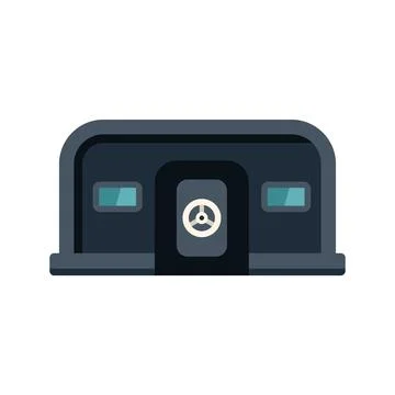 Bank vault door with combination lock protecting money and valuables Ilustración de archivo