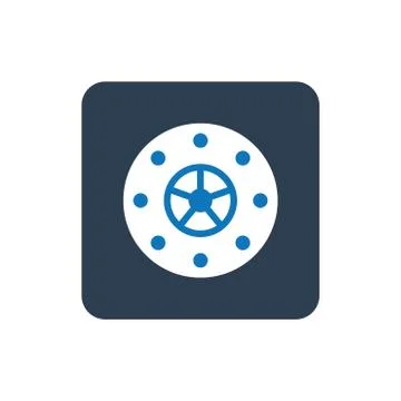 Bank Vault Icon Illustrazione stock