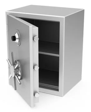 The bank vault Stock Illustration