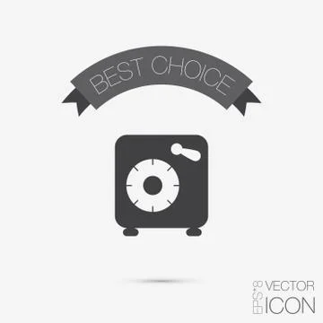 Bank vault. Stock Illustration