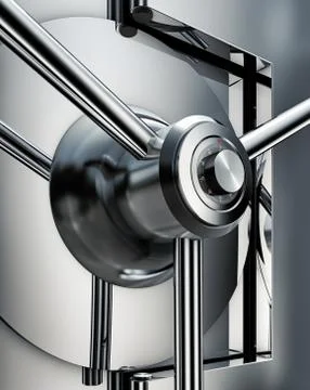 Bank vault Ilustración de archivo