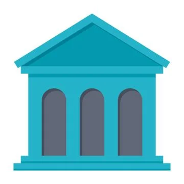 Bank Vector Icon Stock Illustration