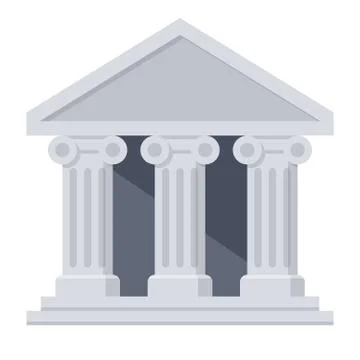 Bank Vector Icon Stock Illustration