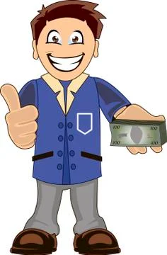 Banker Stock Illustration