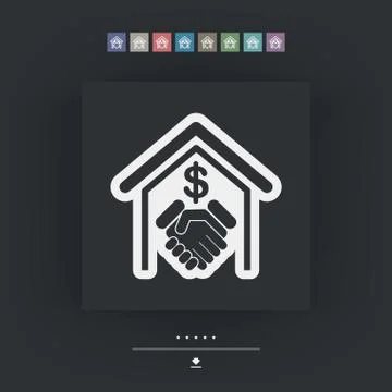 Banking agreement Stock Illustration