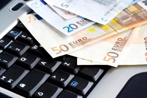 Banking on-line Stock Photos