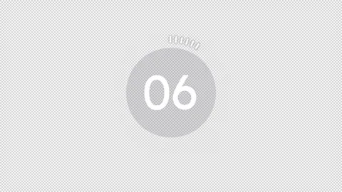 Banking processing animated countdown on dark background Stock Footage 340286417